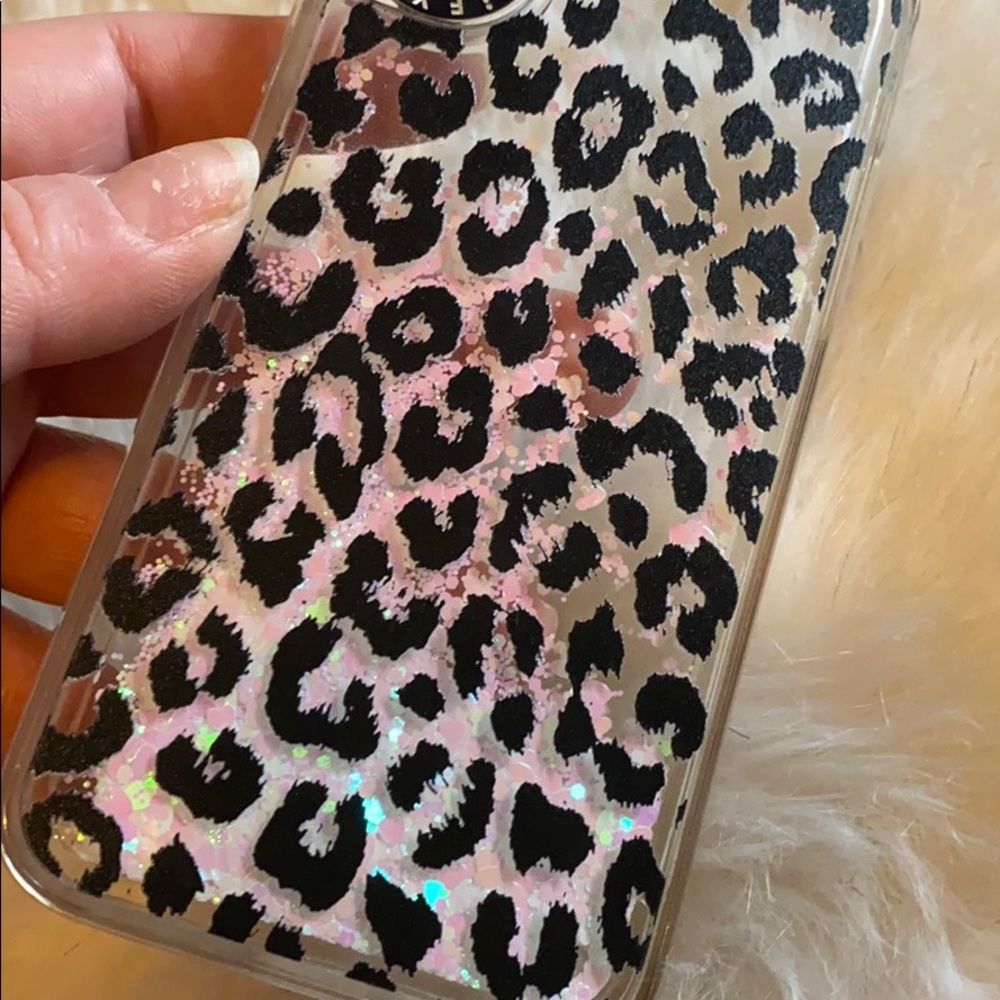 Casetify Leopard Print Transparent Case - image 2